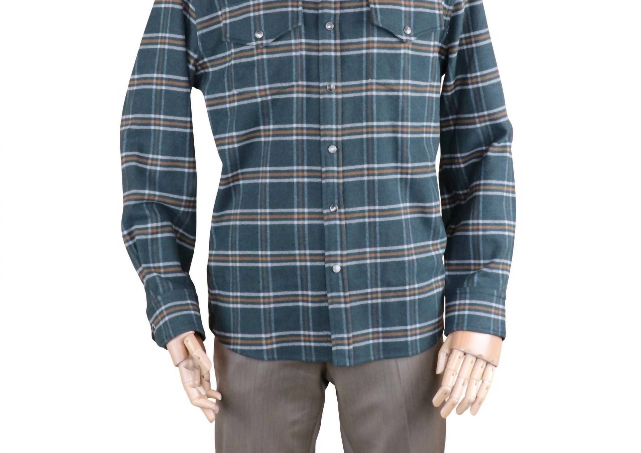 Fedeli - Men's Jasper Camicia Flannel Shirt Jacket