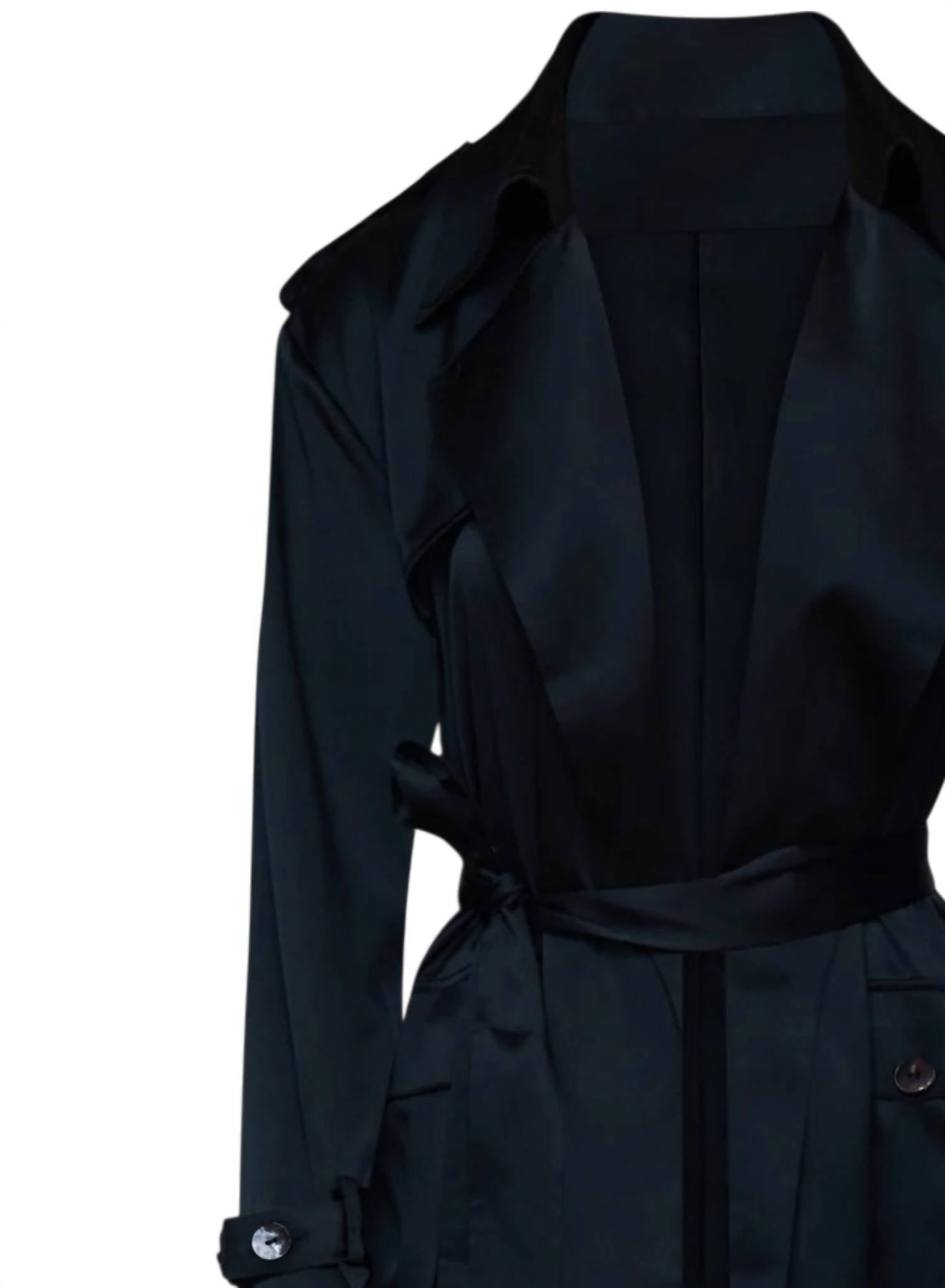 Nouvelle / Silk95Five - Women's Kensington Long Trench Coat