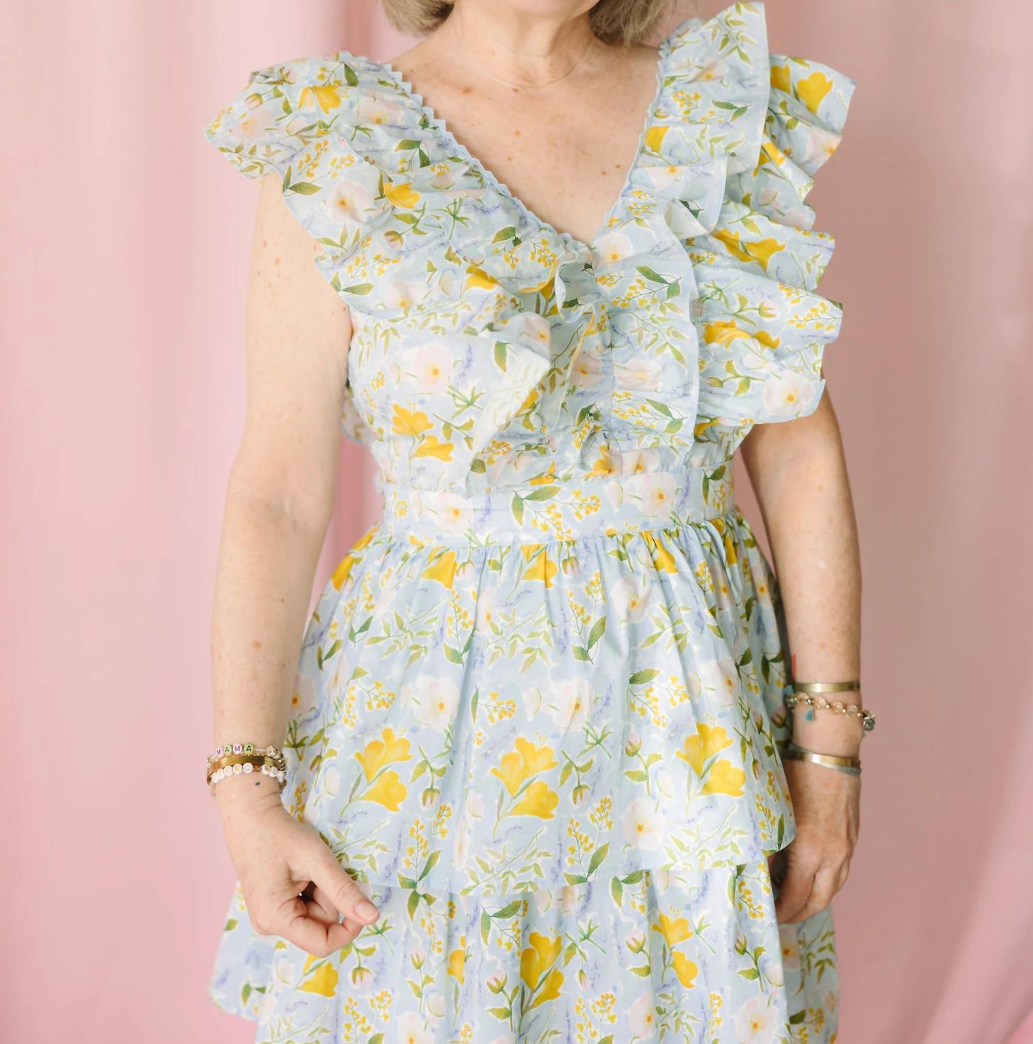 In February - Ruffled Mini Dress