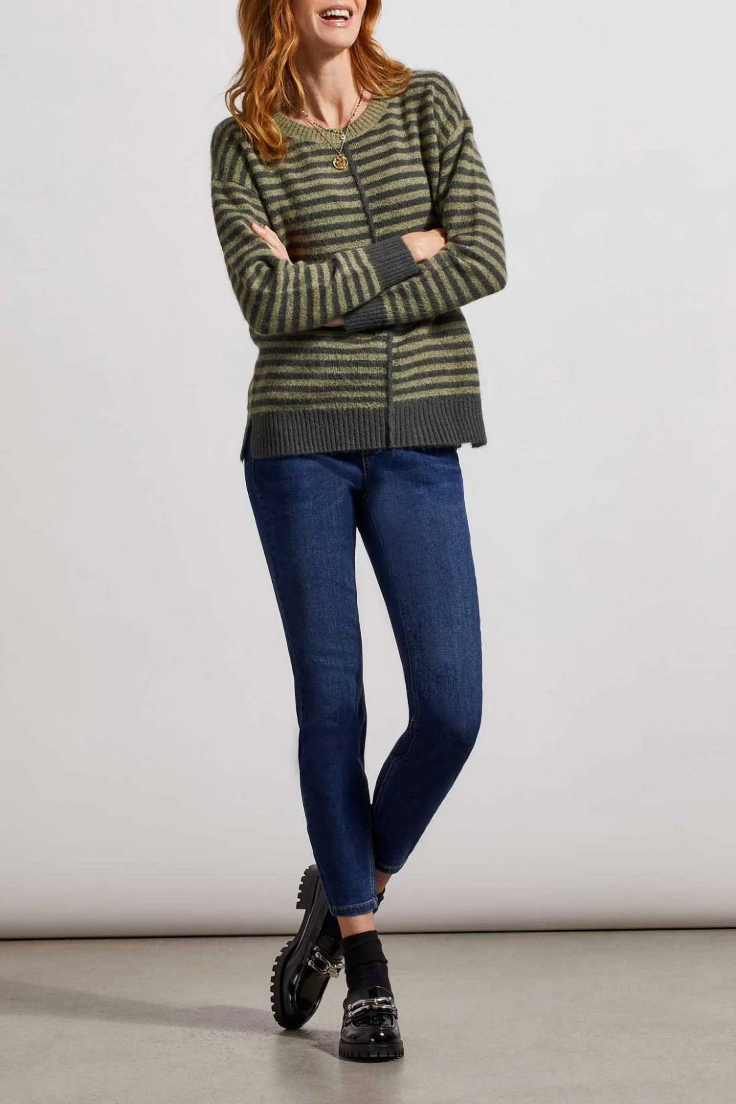 Tribal - Striped Soft Sweater