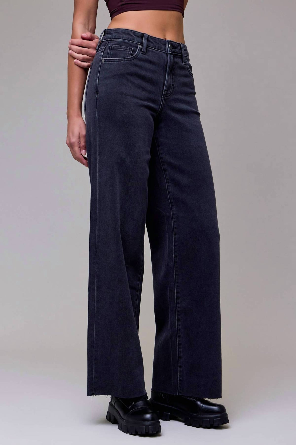 Hidden - Women's Nori High Rise Wide Leg Jeans
