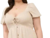 Perch - Smocked Front Tie Midi Sundress