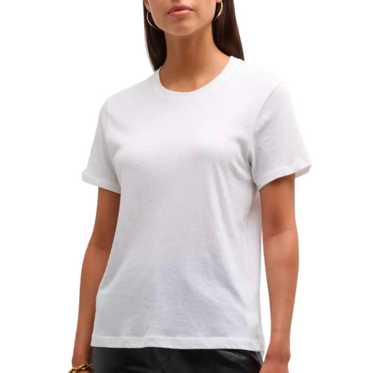 Enza Costa - Cashmere Loose Short Sleeve Tee Top