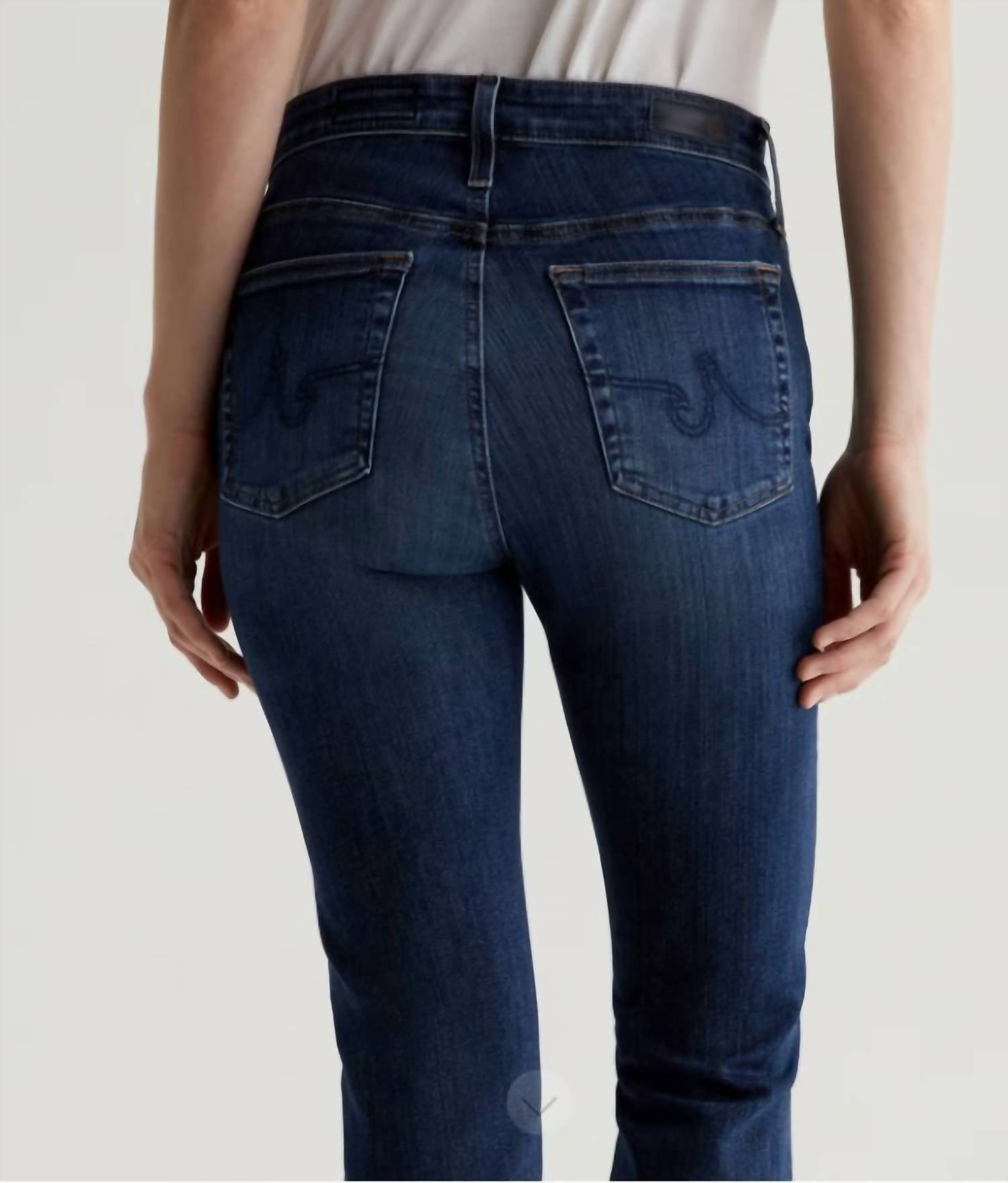 Ag Jeans - Farrah Boot Crop Mid Rise Jean