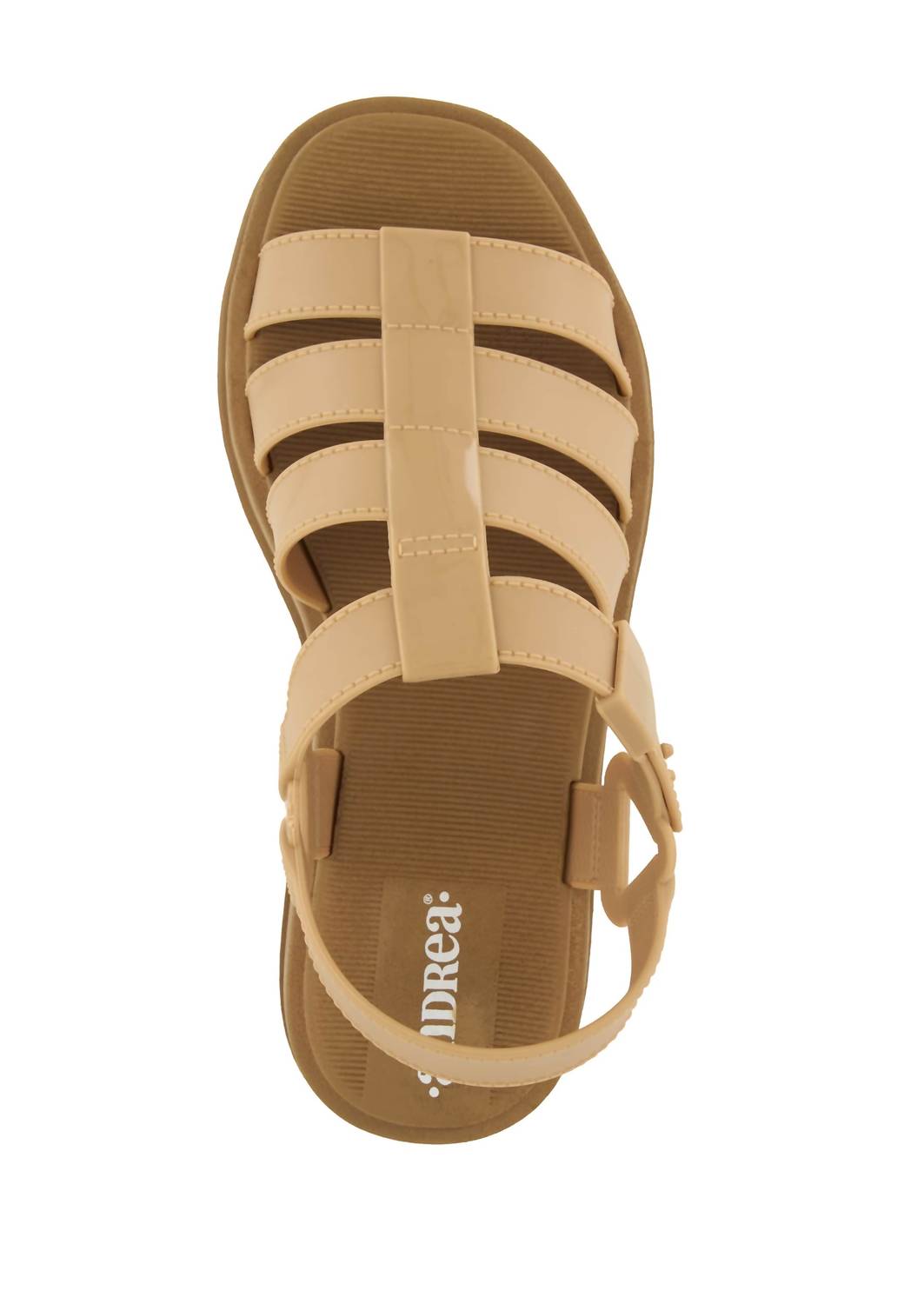 Andrea Women's Platform Sandal in light brown - women's sandal - alternate view