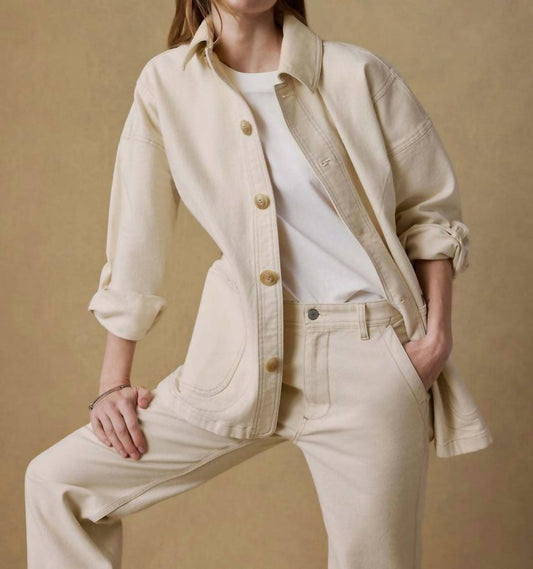 Faherty - Sunwashed Canvas Chore Jacket