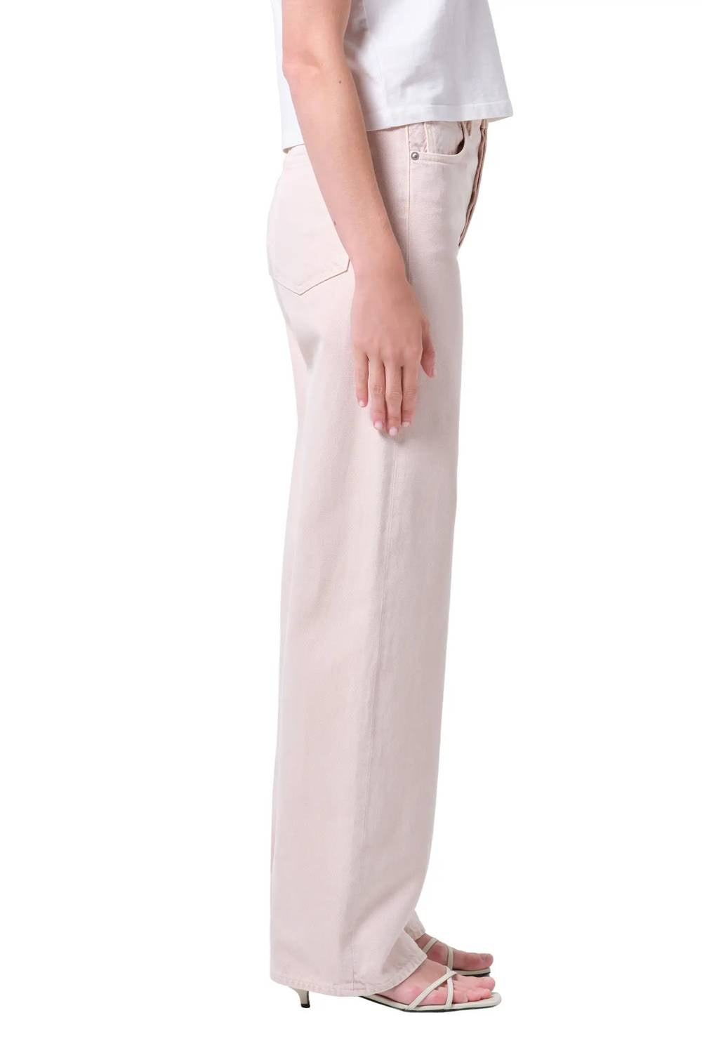 Agolde - Ren High Waist Wide Leg Jeans