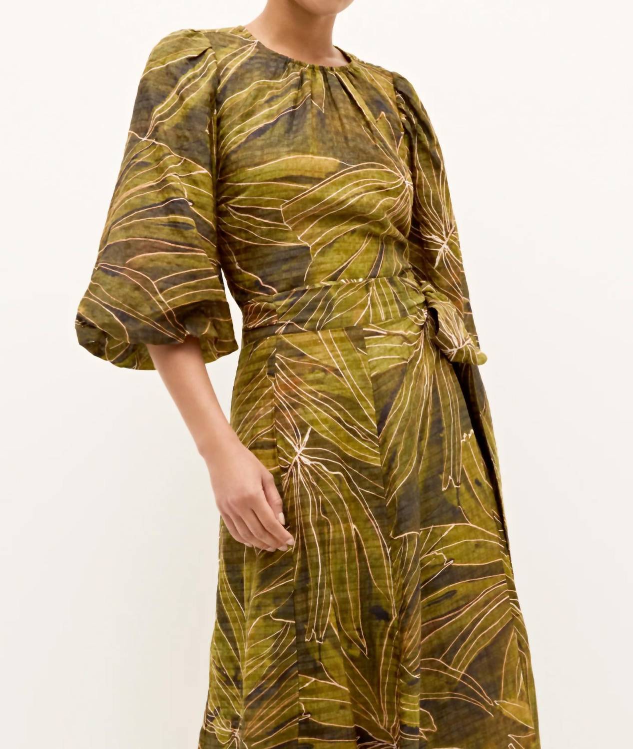 Marie Oliver Harly Top in canopy - women's blouse