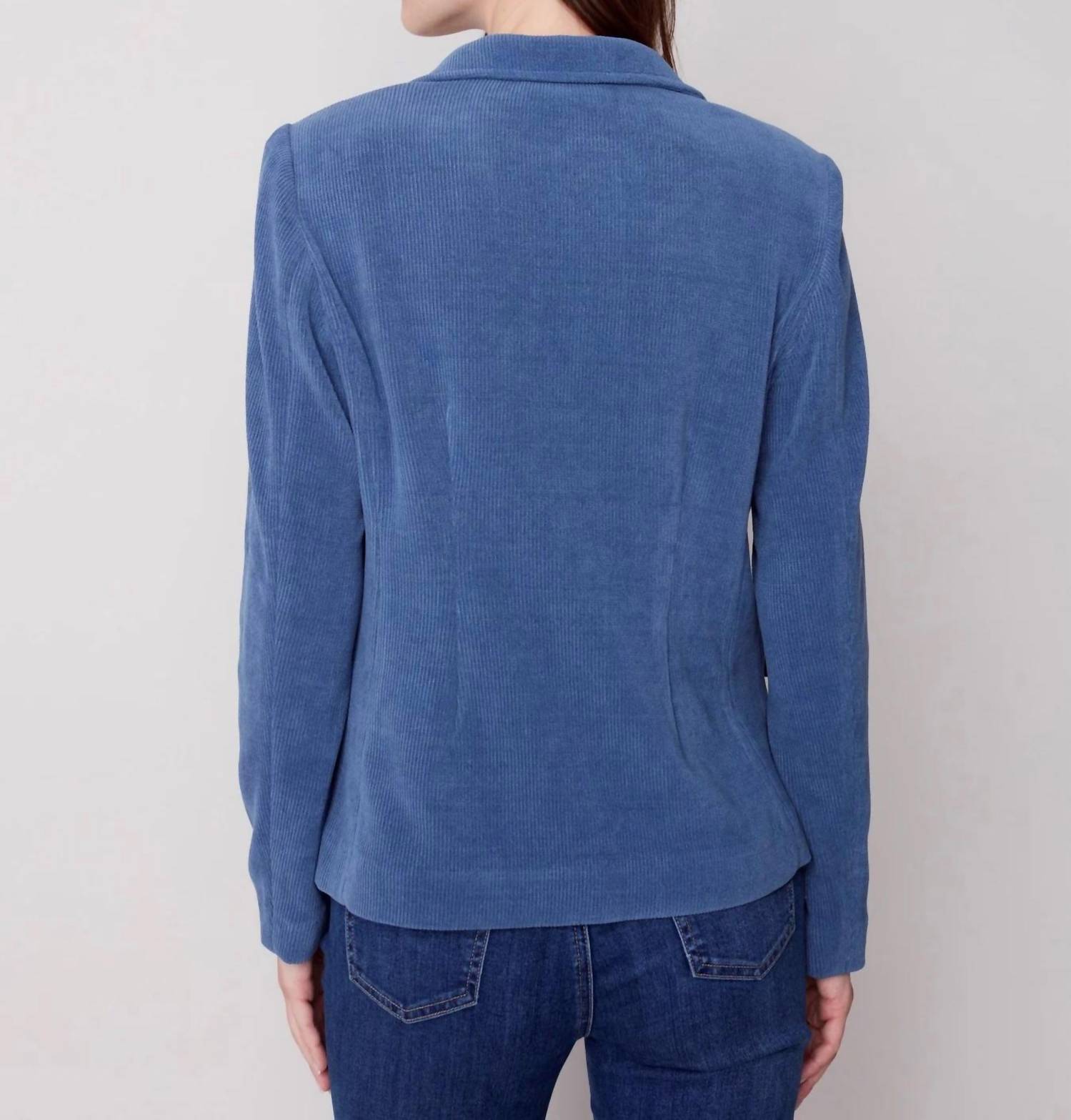 Charlie B - Knit Corduroy Blazer