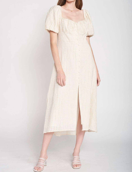 En Saison - Cecilia Puff Sleeve Dress