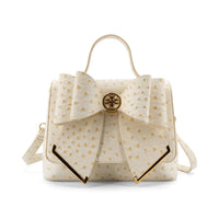 Like Dreams Women's Lisette Bow Crossbody Bag in ivory - women's bag