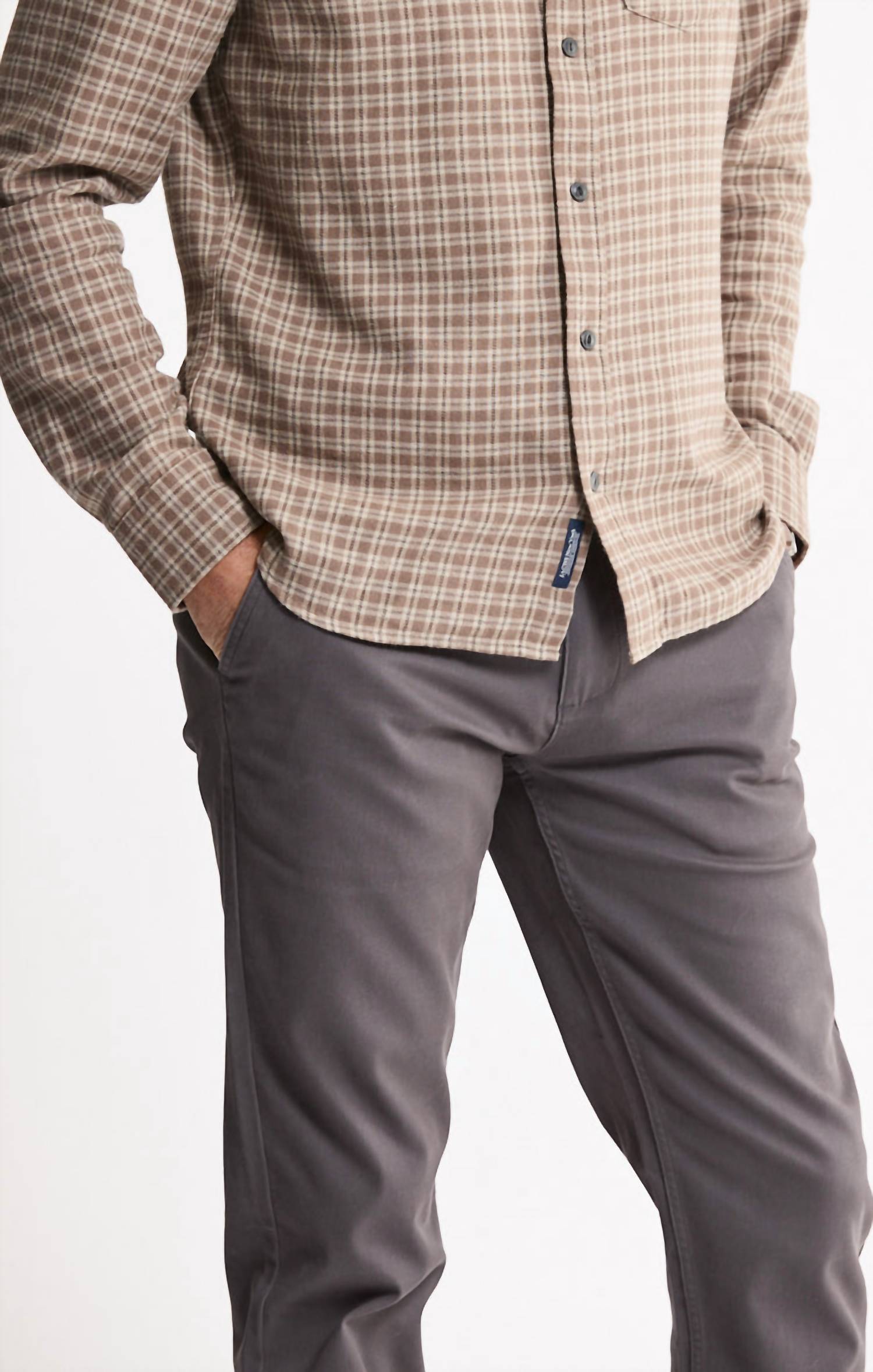 Jachs New York - Manor Twill Button-Up Flannel Shirt