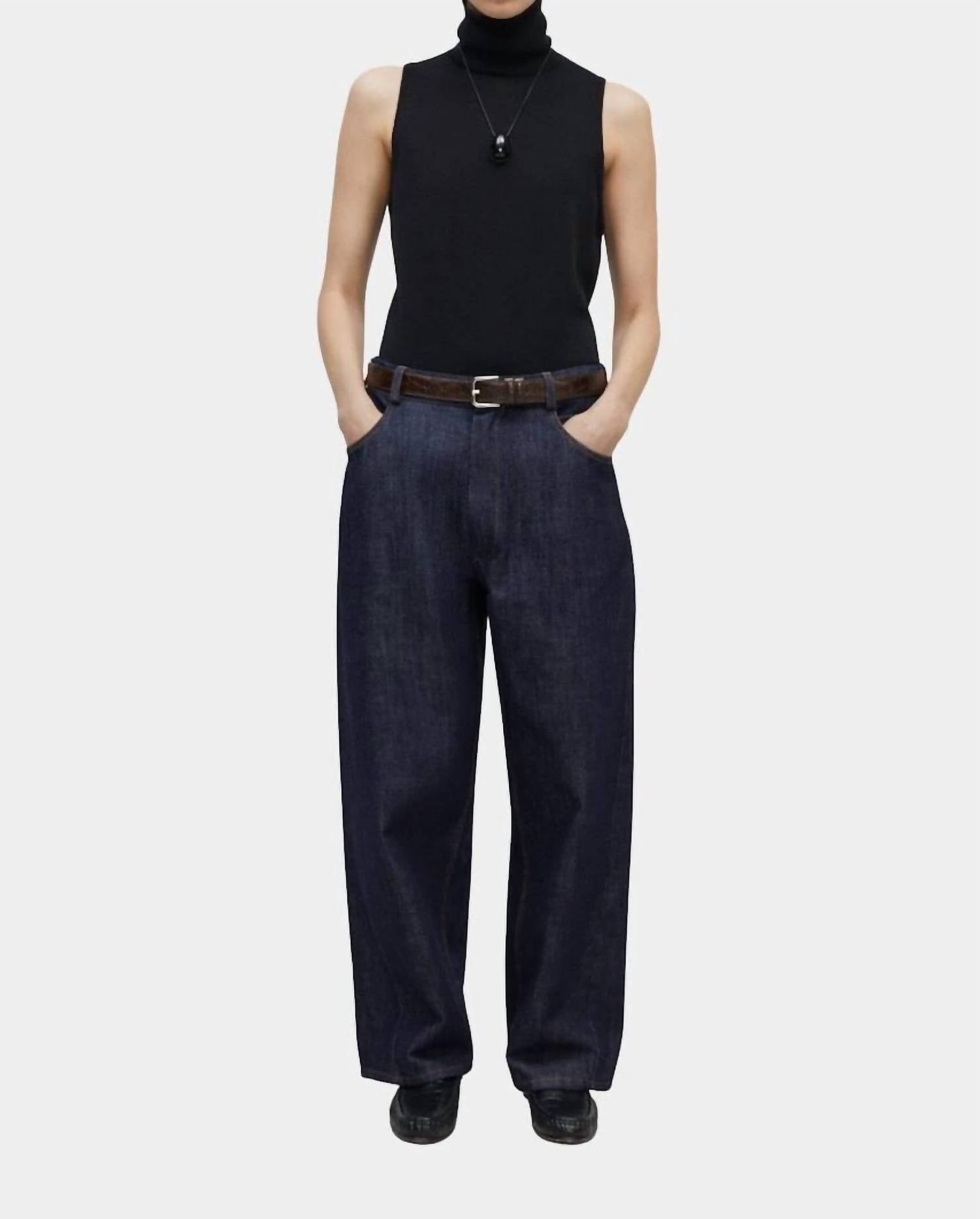 Cordera - Denim Straight Pants