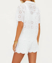 Beach Riot - Lexie Embroidered Top