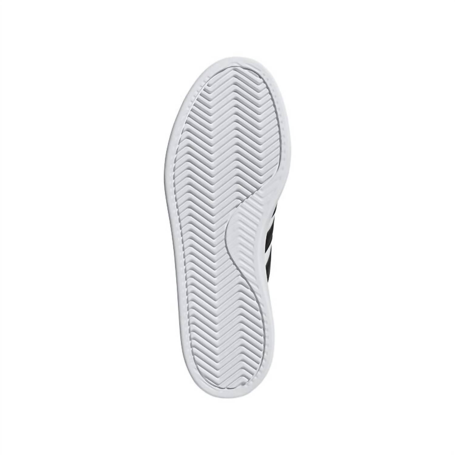 adidas Kid's Grand Court 2.0 Tennis Shoe in white black - kids' sneaker - view 5