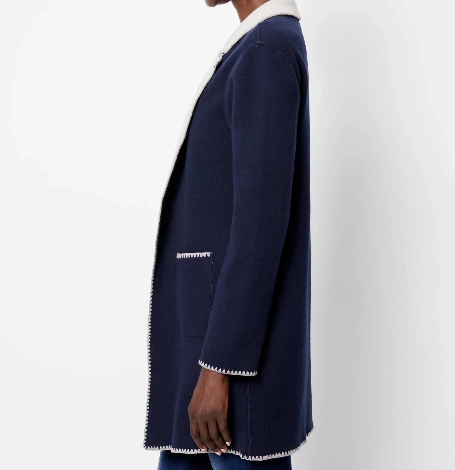 Nic + Zoe - Cool Nights Reversible Knit Jacket