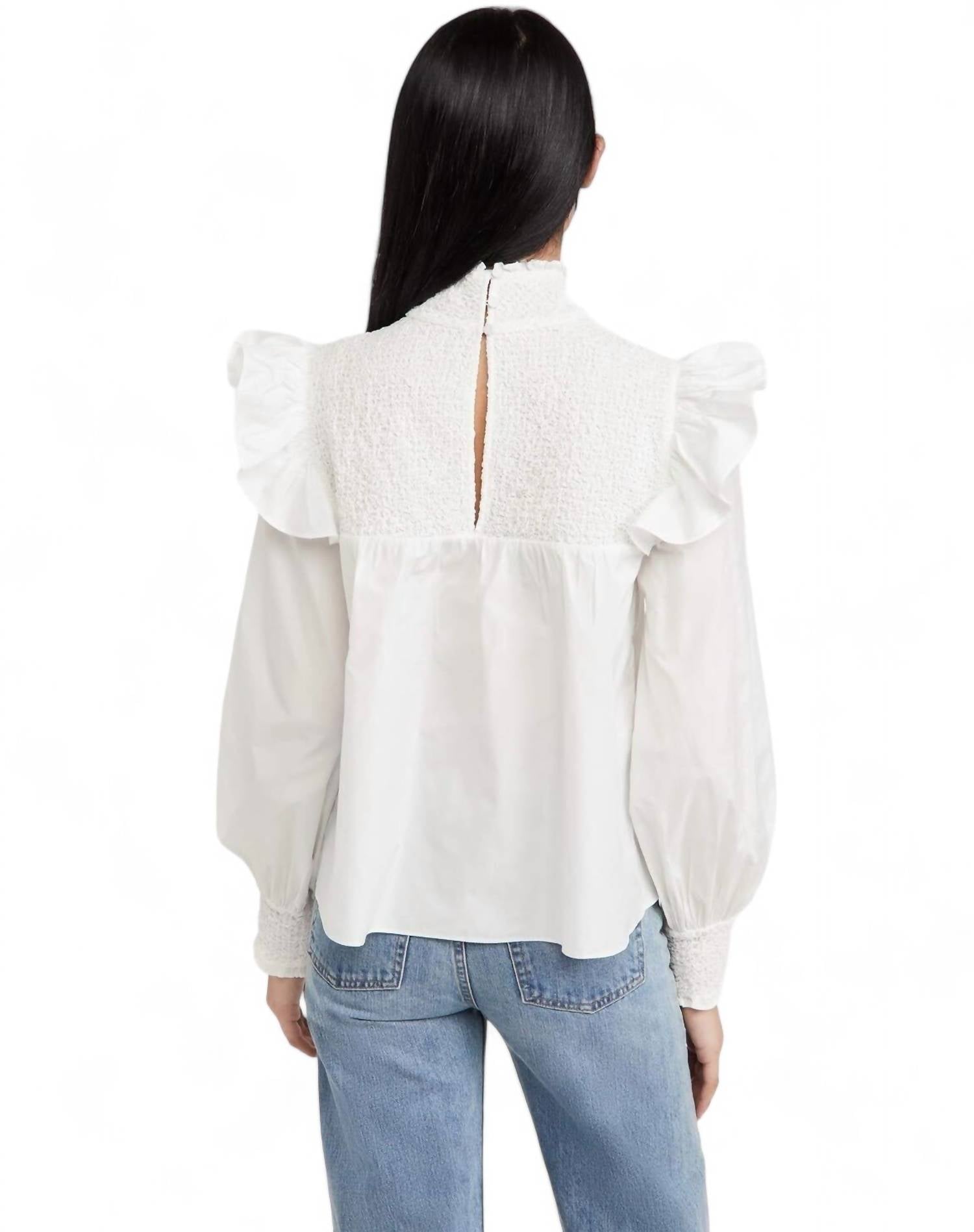 Cinq A Sept - LONG SLEEVE RIVER TOP