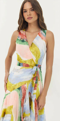 Hutch - Trinity Sleeveless Maxi Wrap Dress