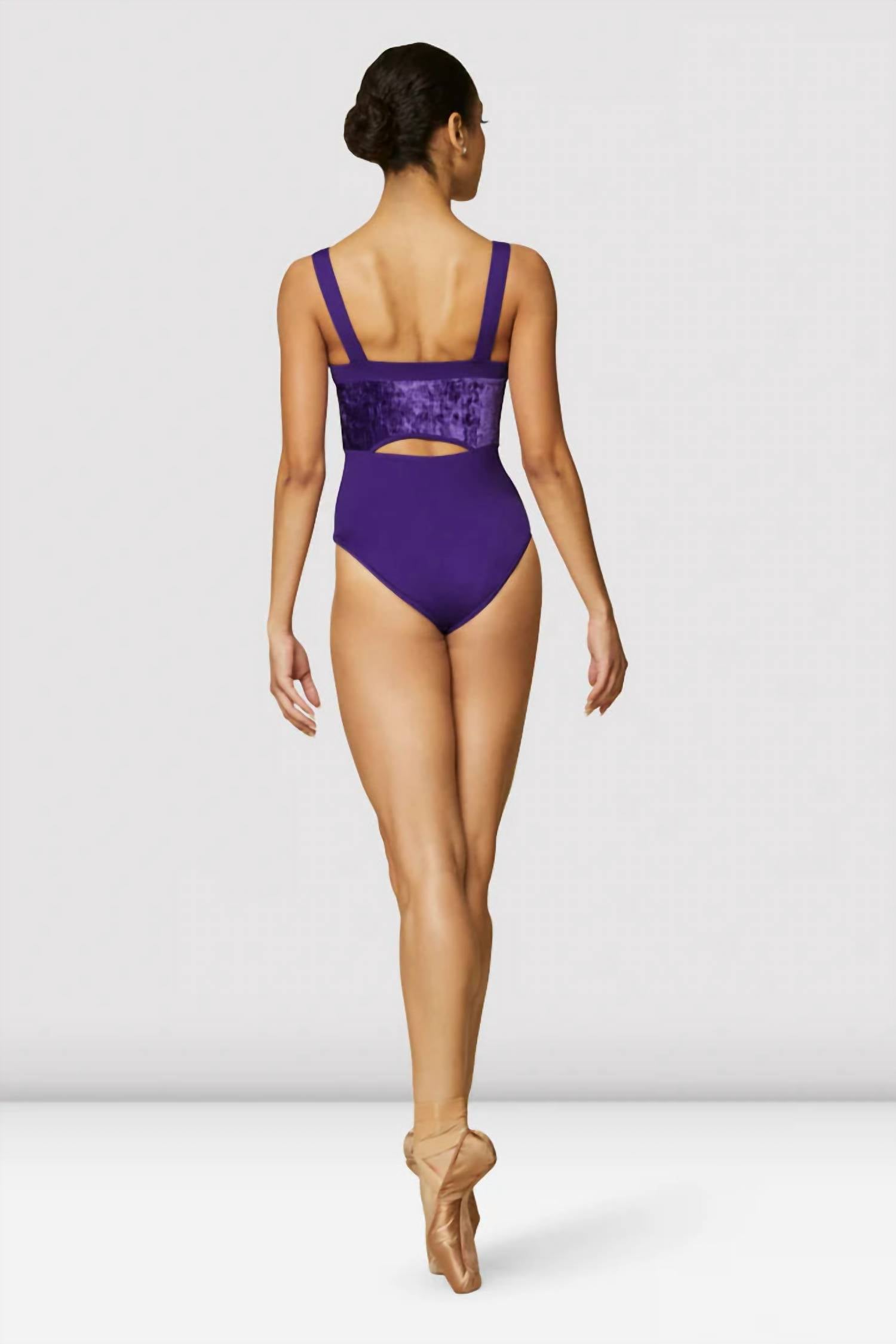 Bloch - Tween Akira Velvet Wide Strap Leotard