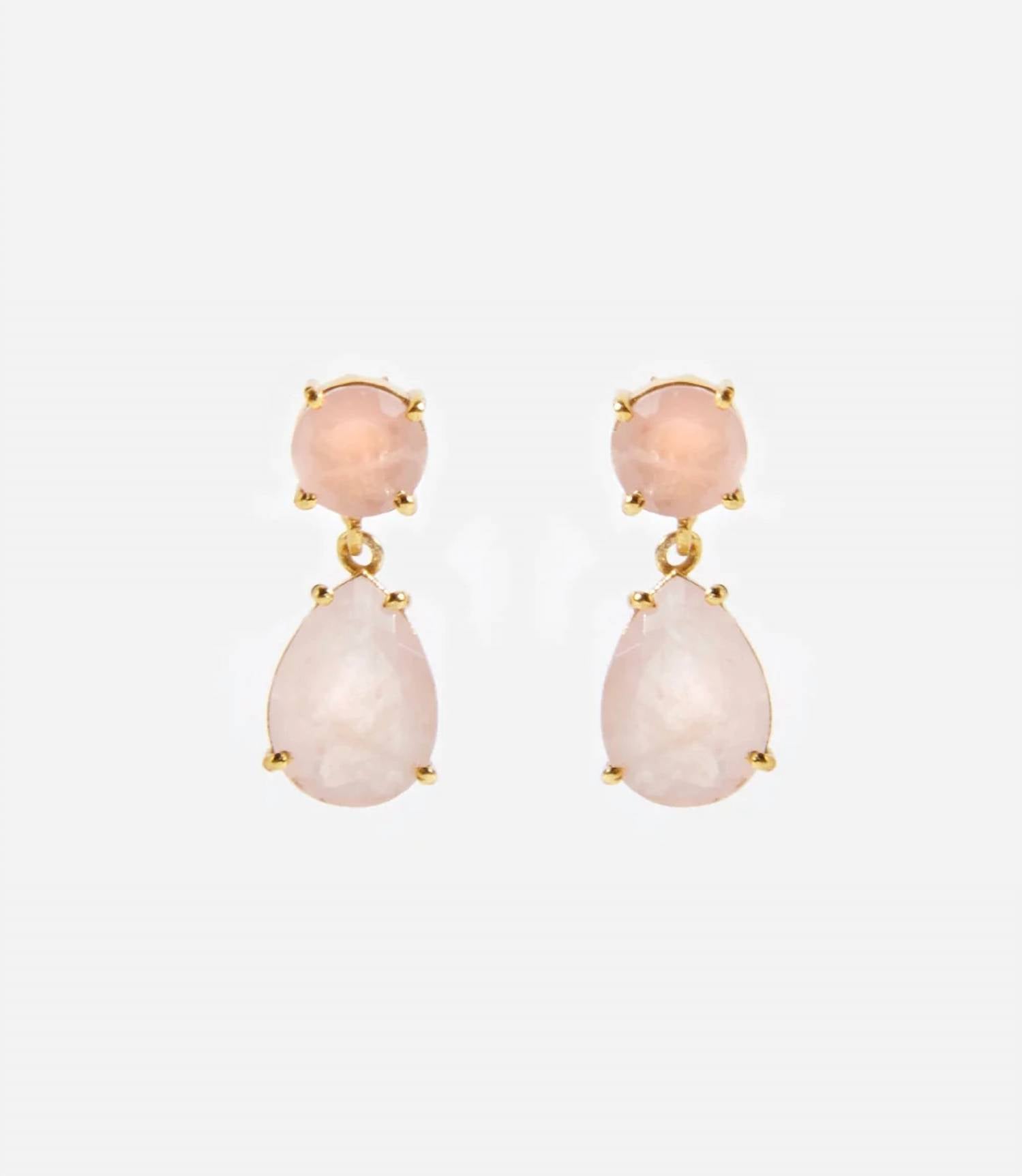 Schmuckoo - Women's Gemstone Drop Earrings