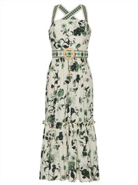 Cara Cara - Julietta Criss-cross Back Maxi Dress