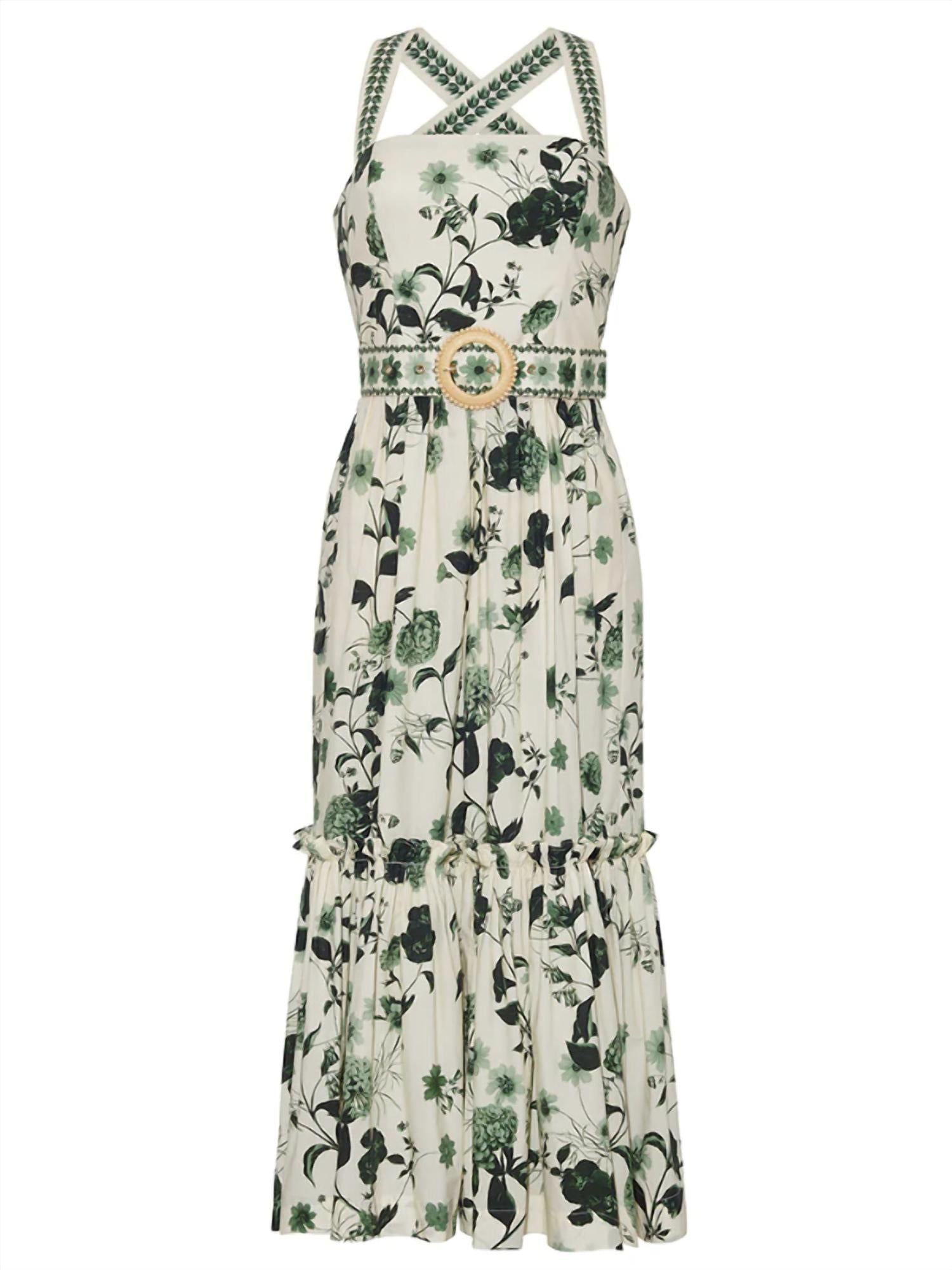 Cara Cara - Julietta Criss-cross Back Maxi Dress
