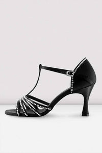 Bloch - Women's Guilia Rhinestone T-strap Ballroom Shoe