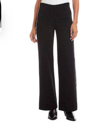 Karen Kane Contrast pant in black and cream - women's pants