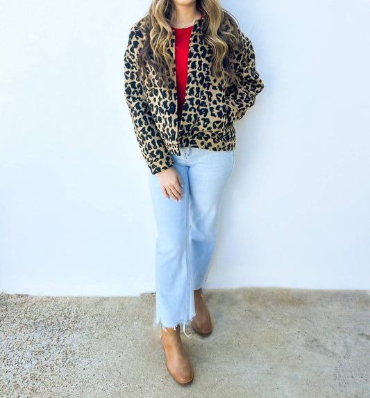 Miou Muse - Run This Town Leopard Jacket