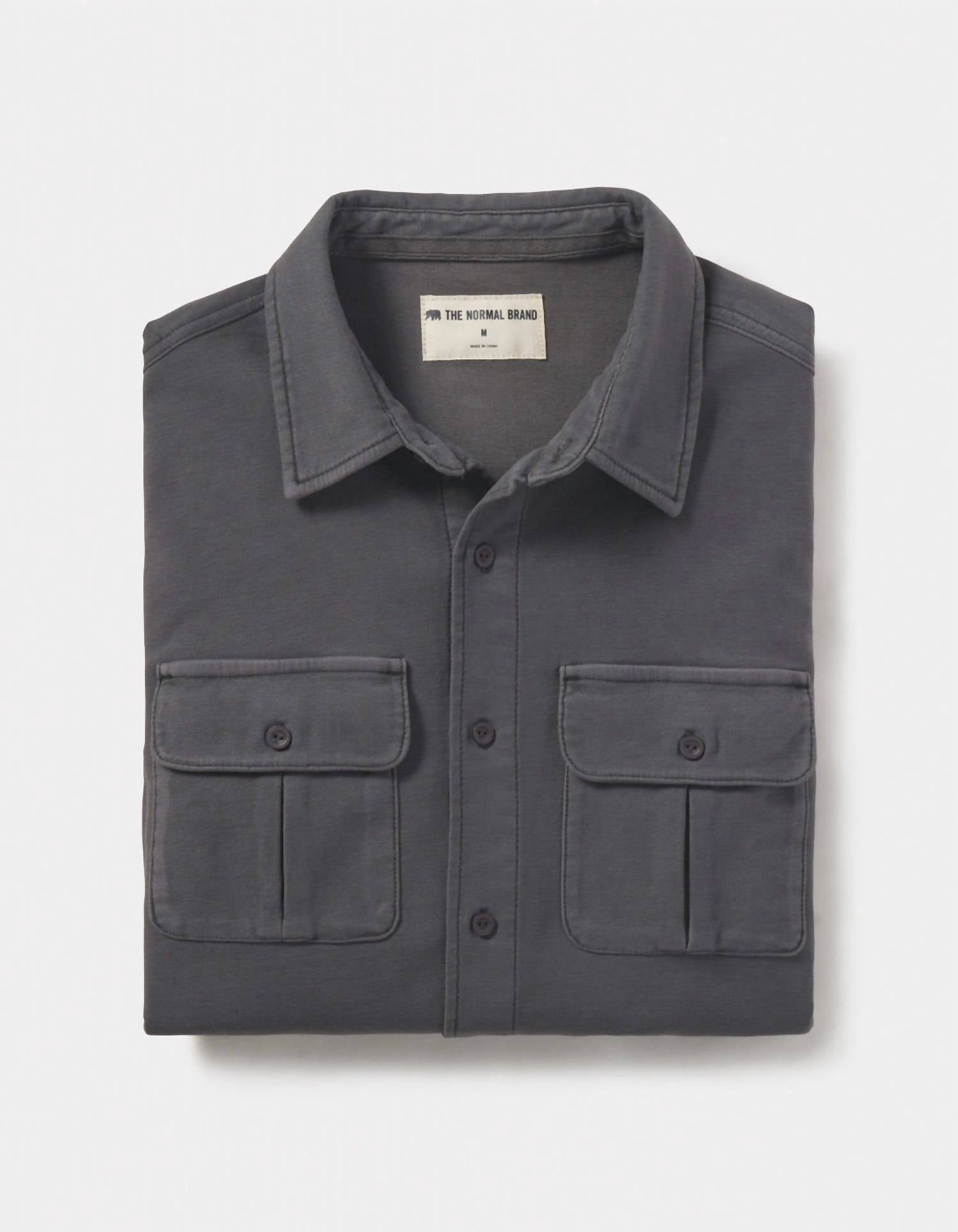 The Normal Brand - Tailored Terry Shirt Jacket
