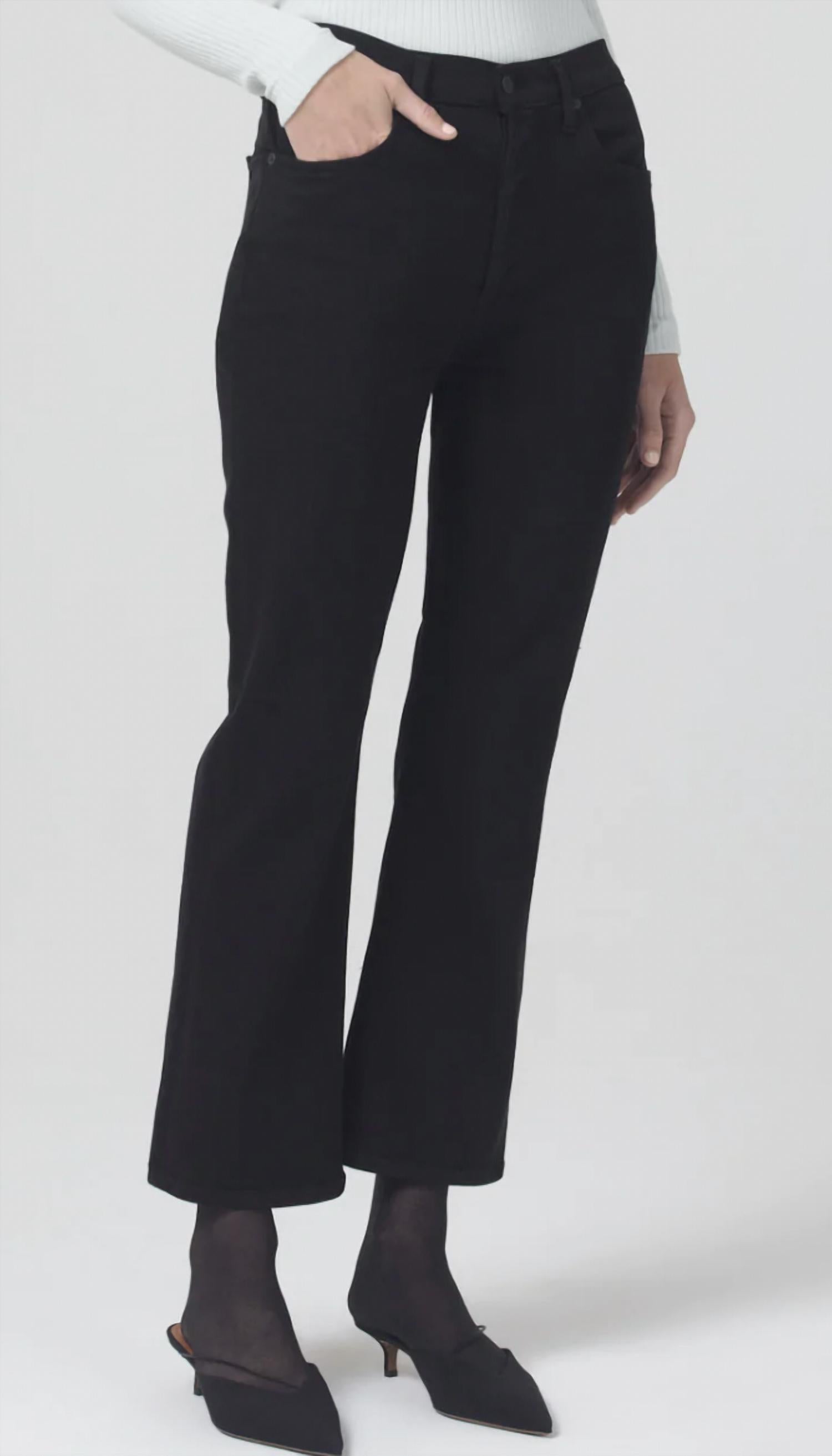 Citizens Of Humanity - Isola Cropped Bootcut Flare Jeans