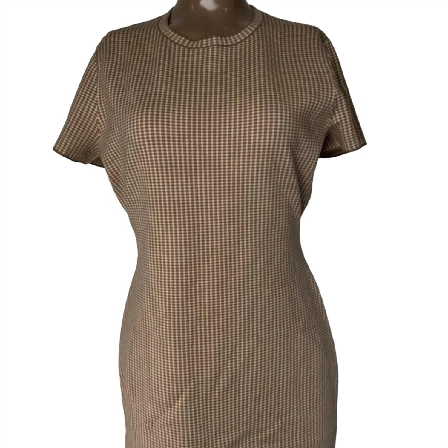 Theory - Women's Branteen Plaid Mini Dress