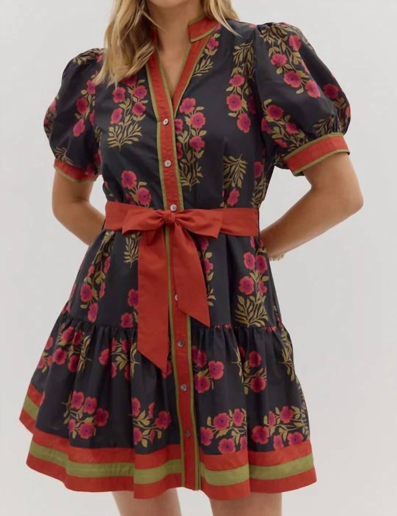 Entro - Meadow Floral Mini Dress