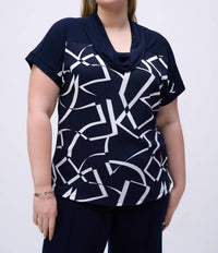 Joseph Ribkoff - Relaxed Fit Cowl Neck Pullover