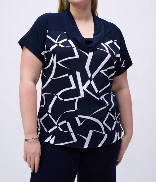 Joseph Ribkoff - Relaxed Fit Cowl Neck Pullover