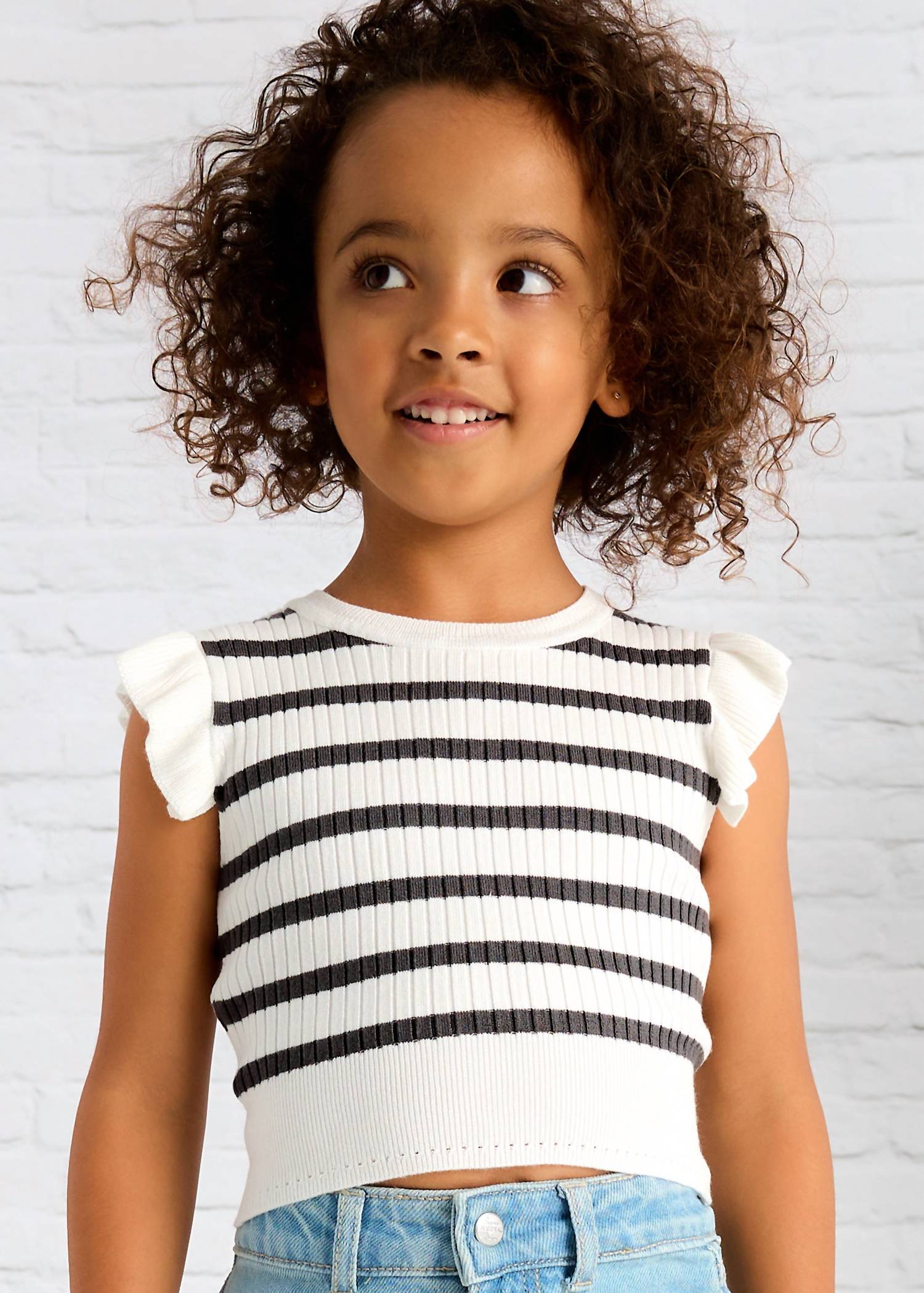 Mayoral - Girls' Ribbed Top