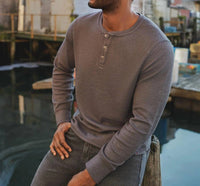 Flags & Anthem - Men's Chatsworth Soft Waffle Henley Top