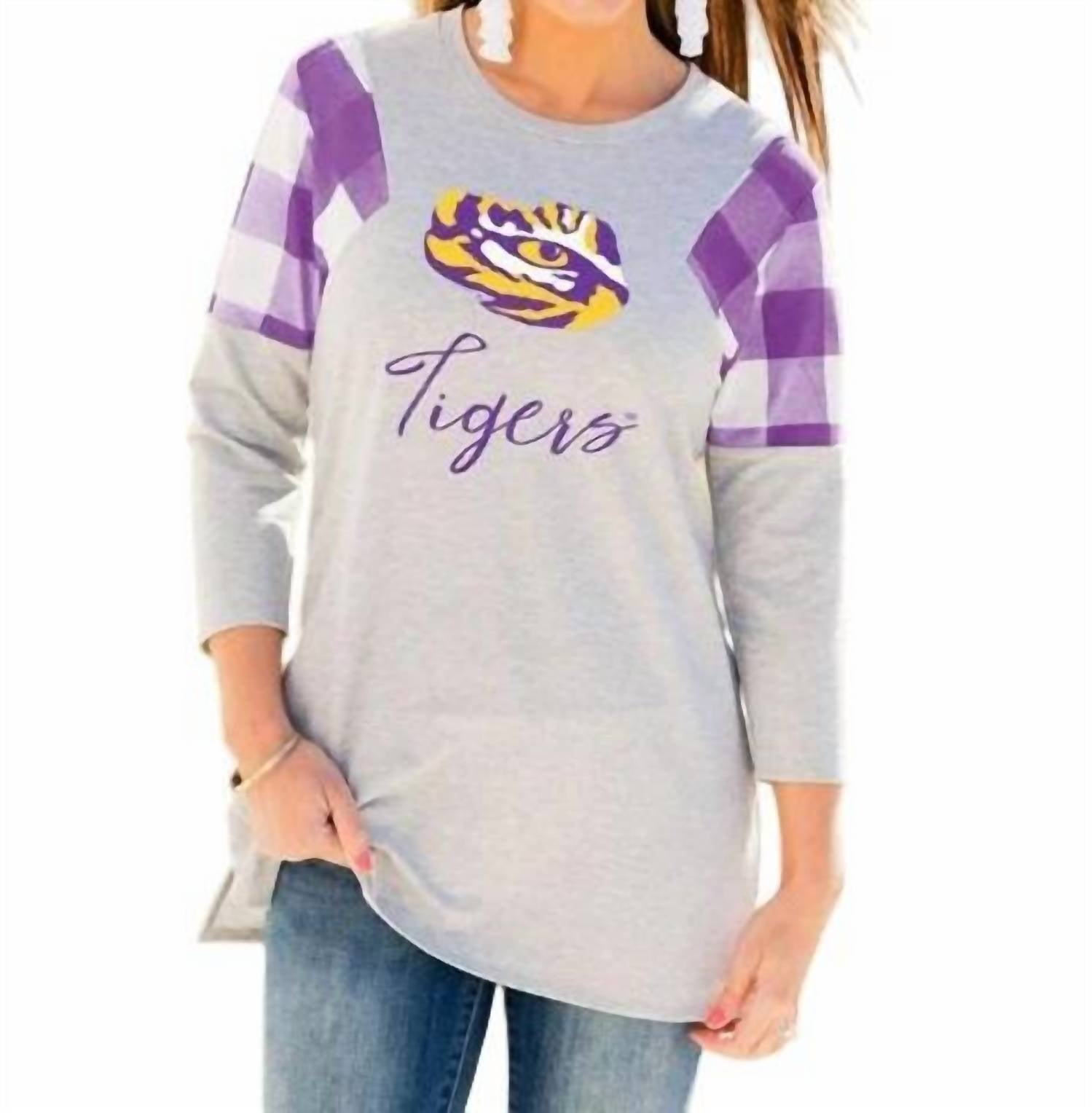 Gameday Couture - LSU Get in Check Tunic