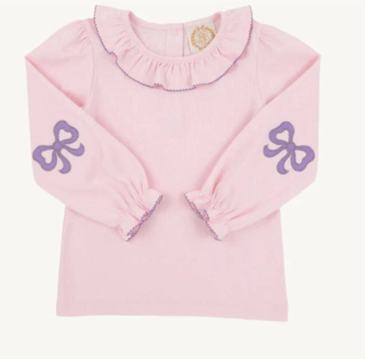 The Beaufort Bonnet Company - Girls' Ramona Ruffle Shirt And Onesie Set