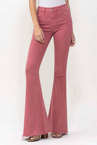 Vervet By Flying Monkey - High Rise Super Flare Jean