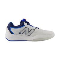 New Balance Men's Fuelcell 996v6 Pickleball Shoe in white team navy - men's shoe - detail view