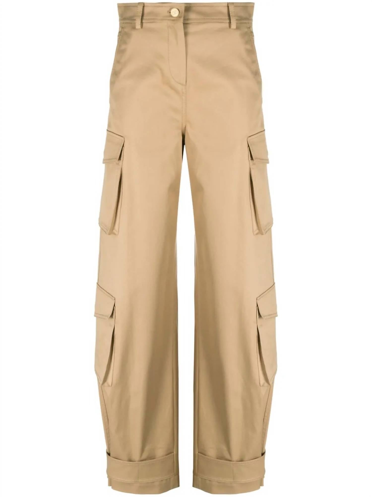 Valentino - High-waisted Cargo Trousers