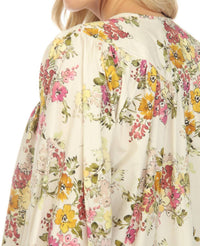 Johnny Was - Jade Love Isabella Floral 3/4 Sleeve Blouse