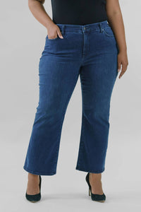 Nydj - Waist Match High Rise Major Wide Leg Jeans - Plus