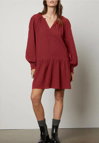 Viviana Cotton Gauze Dress