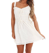 STORIA Happy to be Here Mini Dress in cream - women's dress - view 5