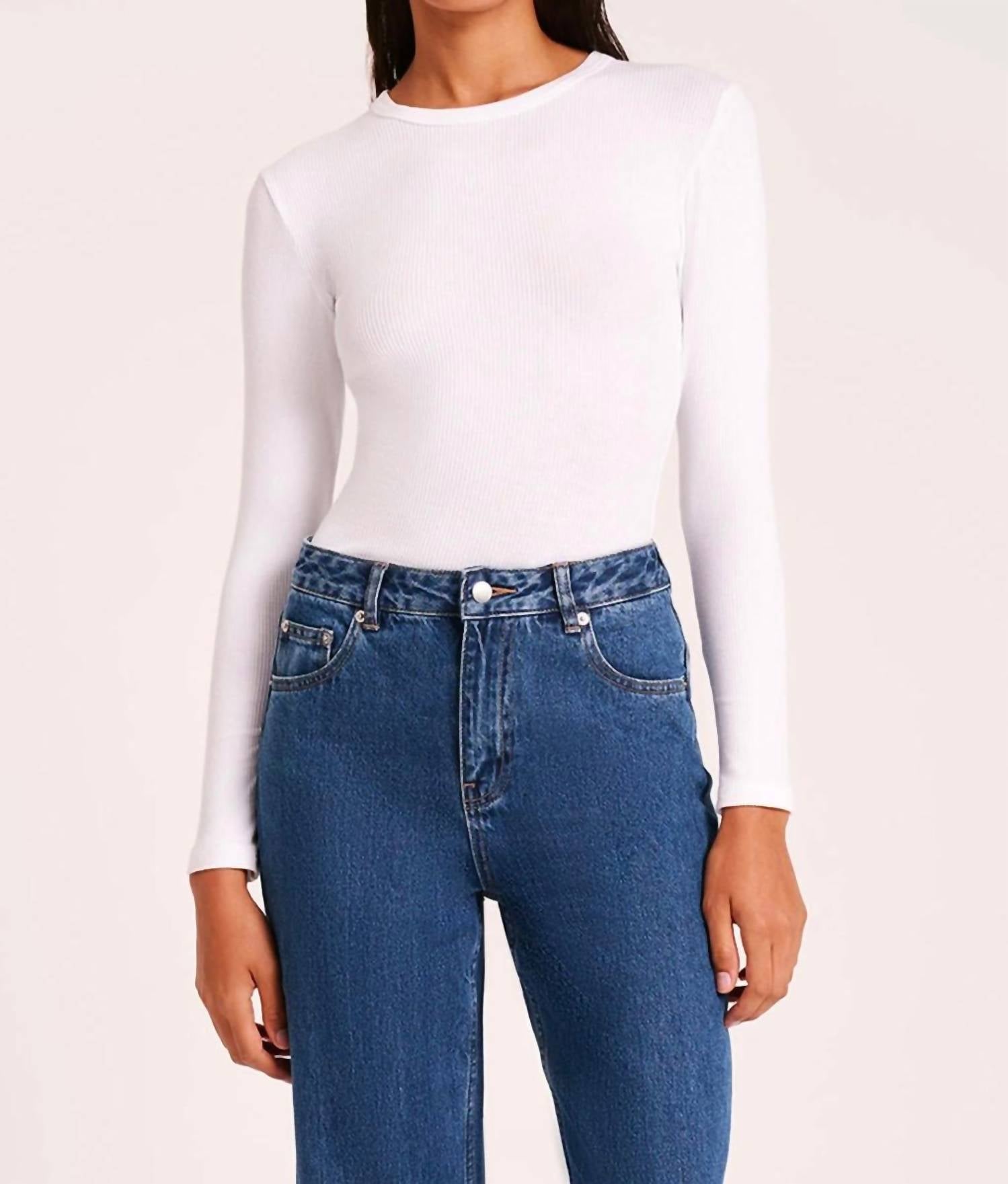 Nude Lucy - Women's Organic Rib Top
