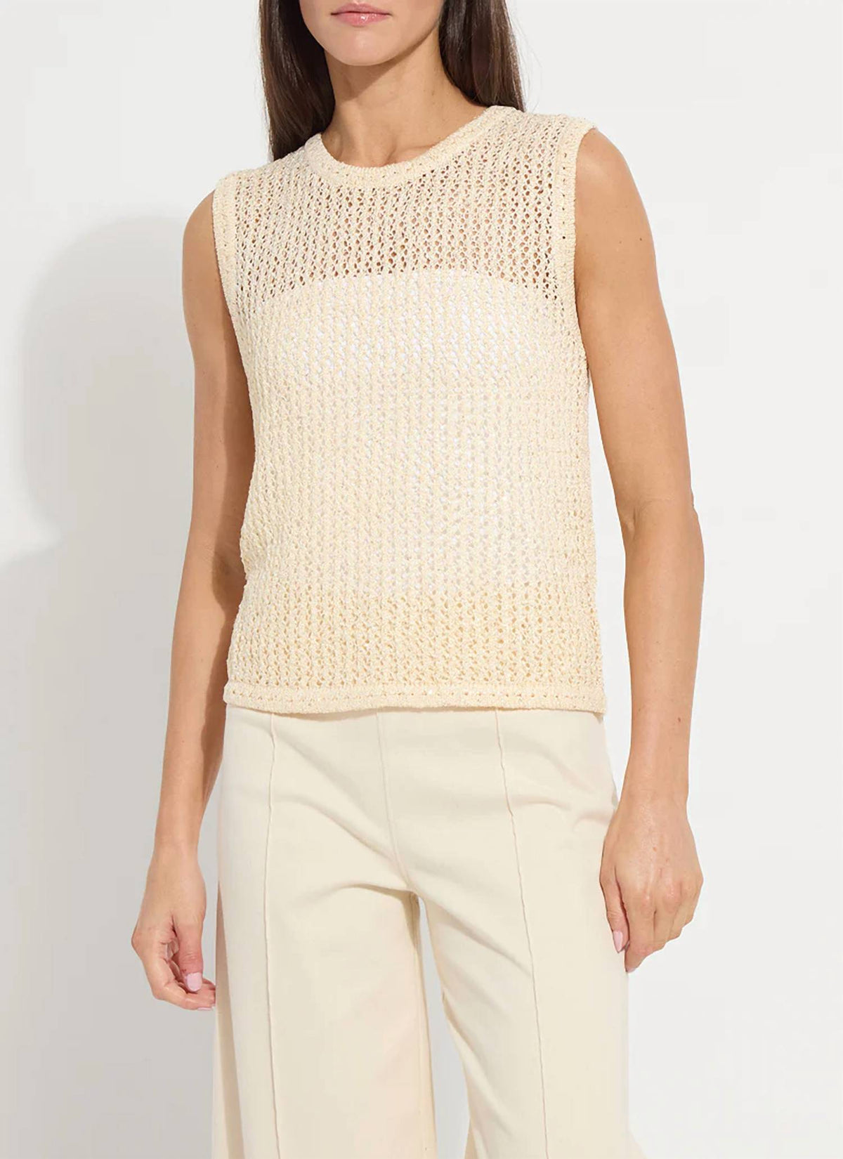 Lysse - Avery Sequined Knit Shell Top
