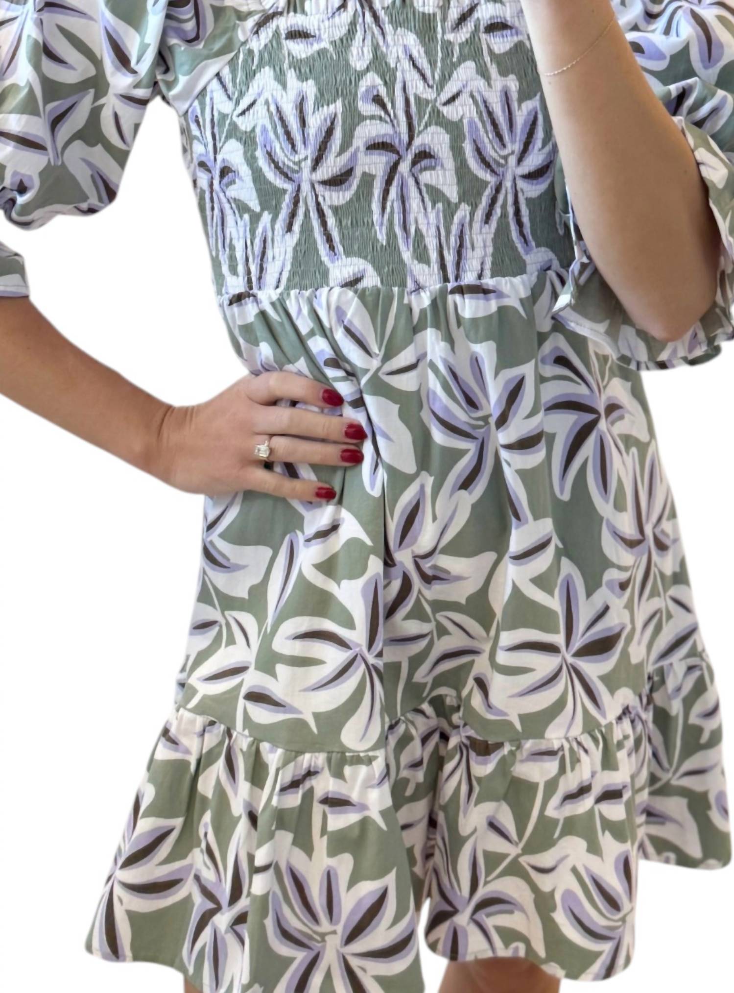 Phie Collective - Flower Capri Mini Dress