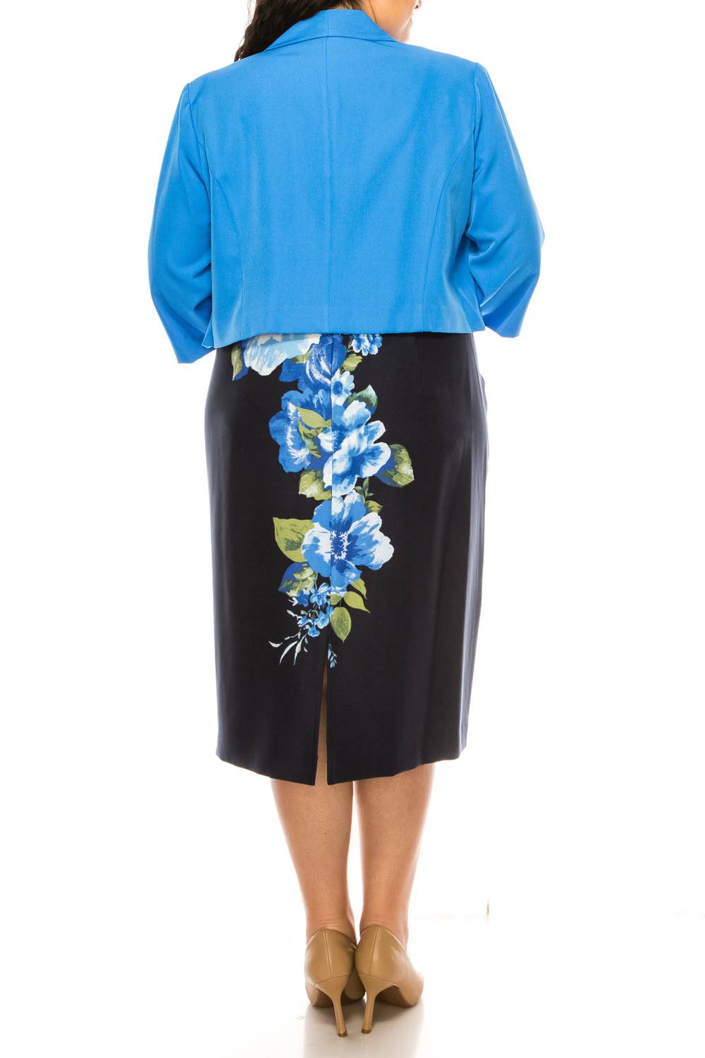 Maya Brooke - Floral Jacket Dress Set